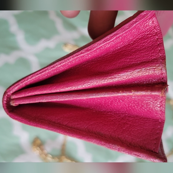 Miu Miu Pink Clutch with Gold Chain - Picture 9 of 14